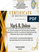 Cert For Broadcast