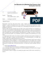 Carta de Presentacion 2023