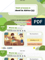 Unit 5 Lesson 2: A School in Africa