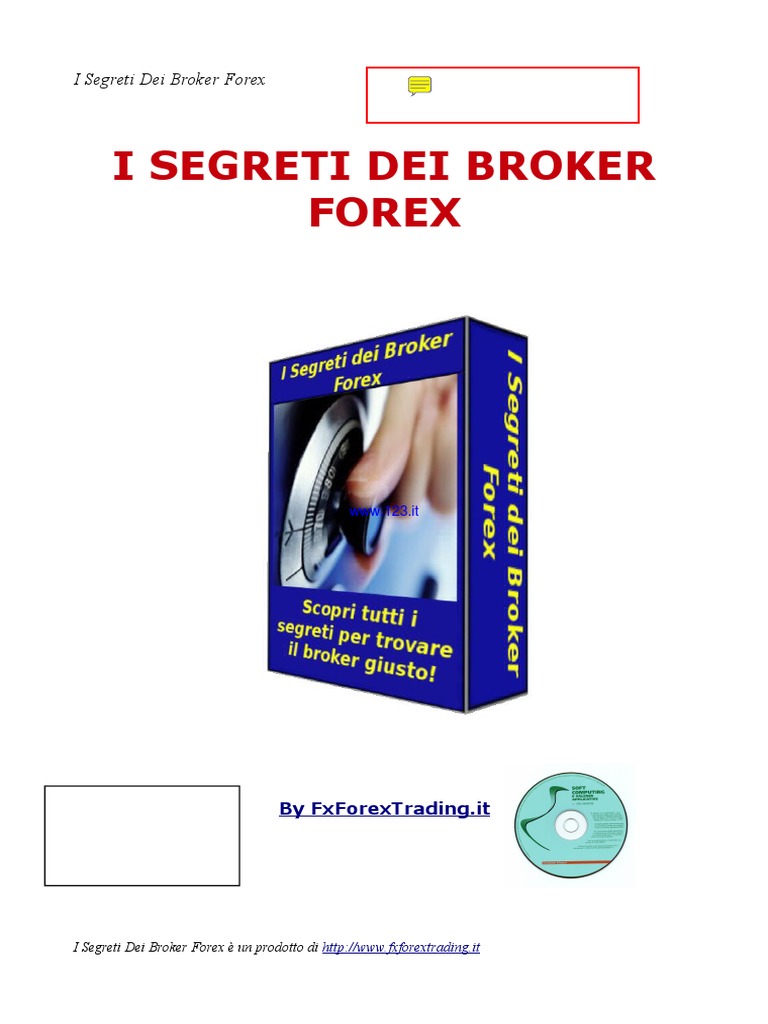 Prof Ariodante Alebro I Segreti Dei Broker Forex Scalping Forex