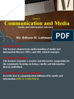 Communication and Media