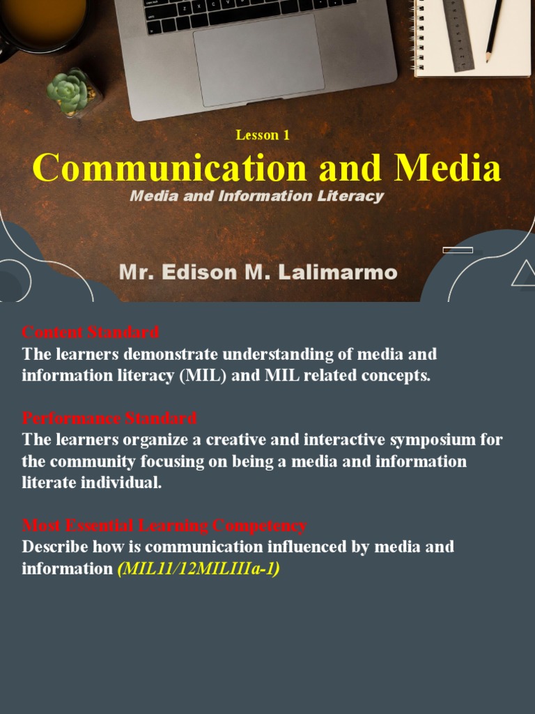 WHAT IS MEDIA AND COMMUNICATION visual data 2