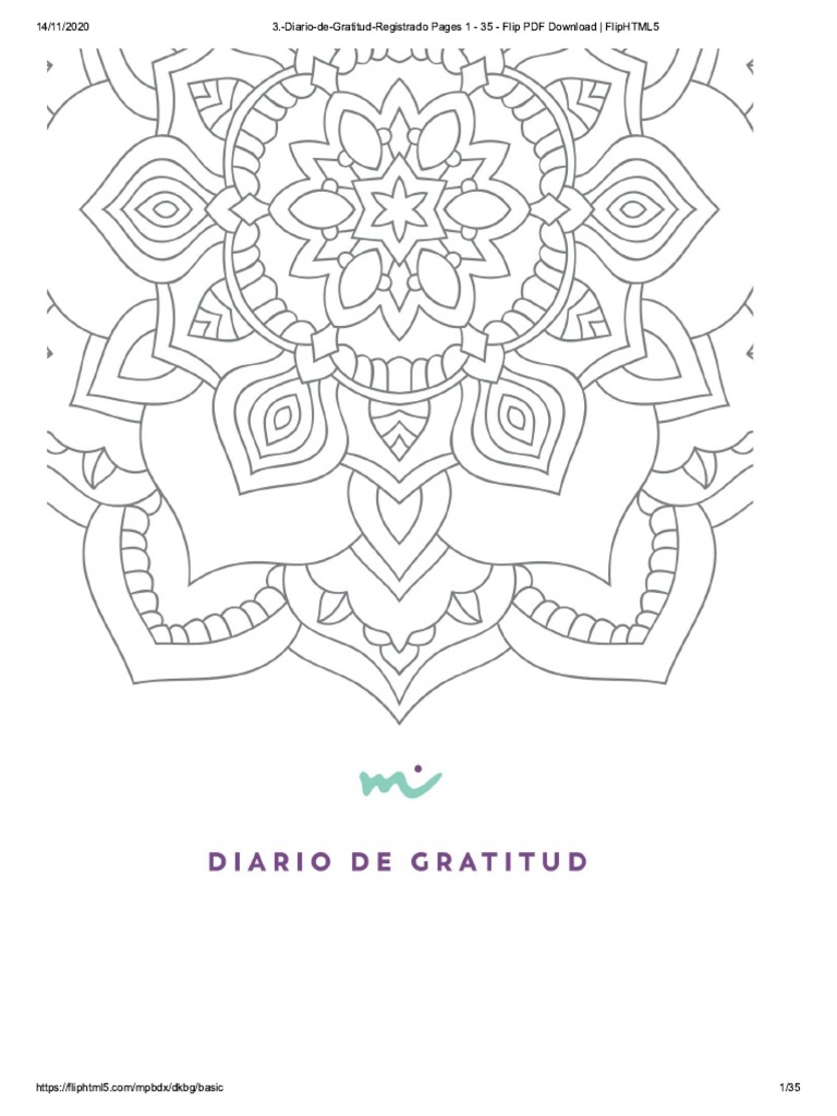 Diario de Gratitud (30 Dias) | PDF