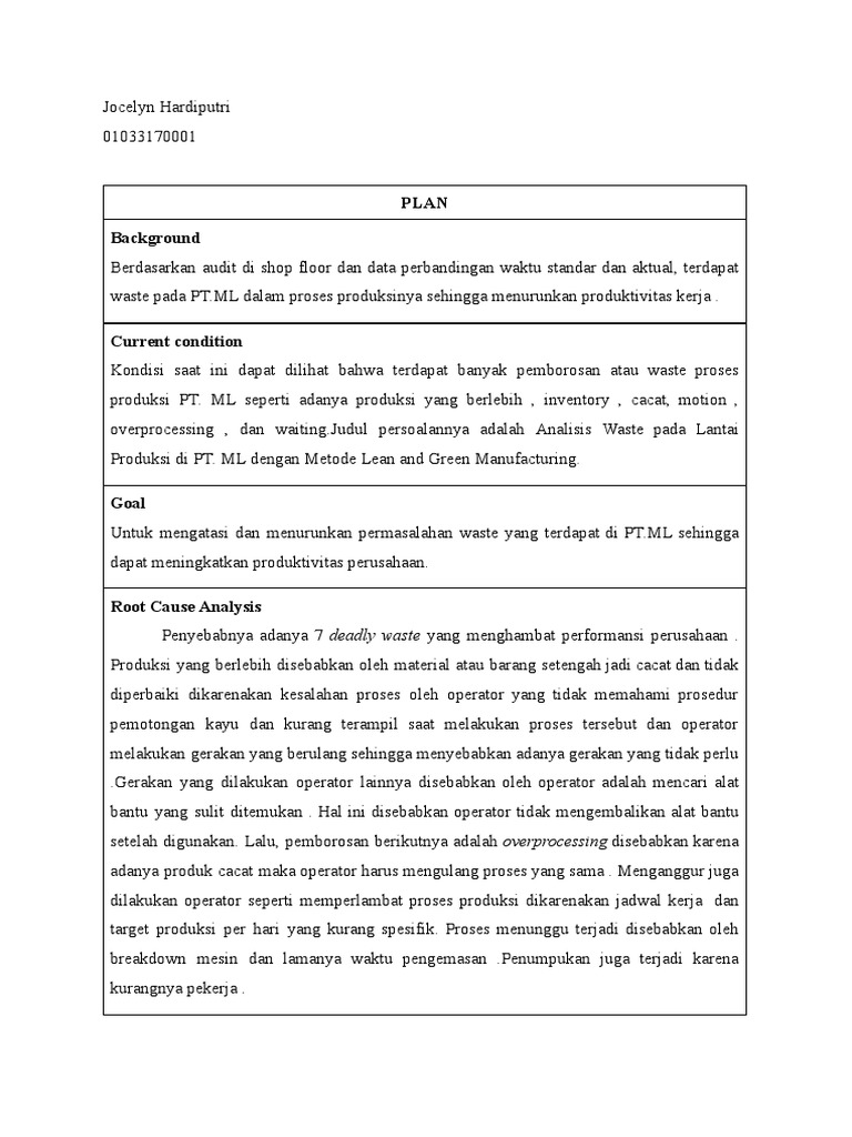 Lean and Green PDF