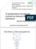 P2 - O Metabolismo Da Glicose Cortical Na Doença de Alzheimer