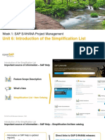 openSAP s4h15 Week 1 Unit 6 SL Presentation