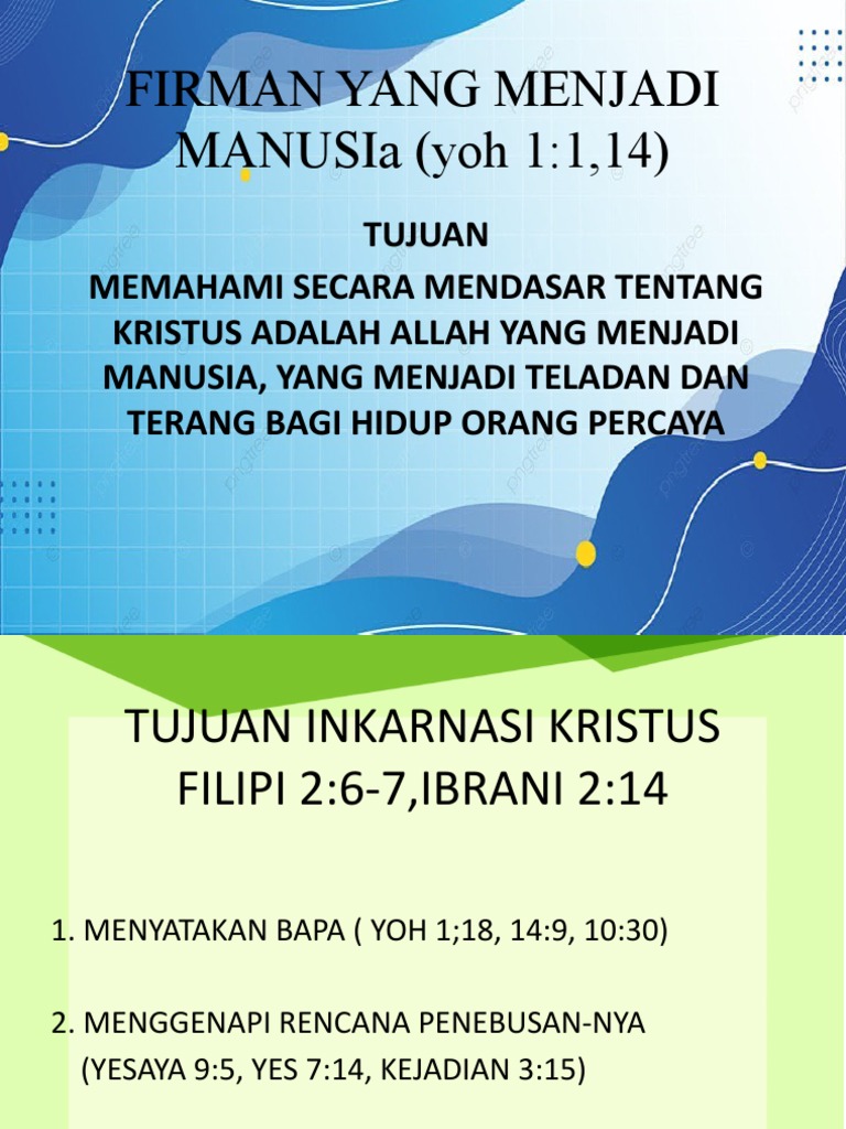 Renungan Harian Katolik: Firman yang Menjadi Manusia