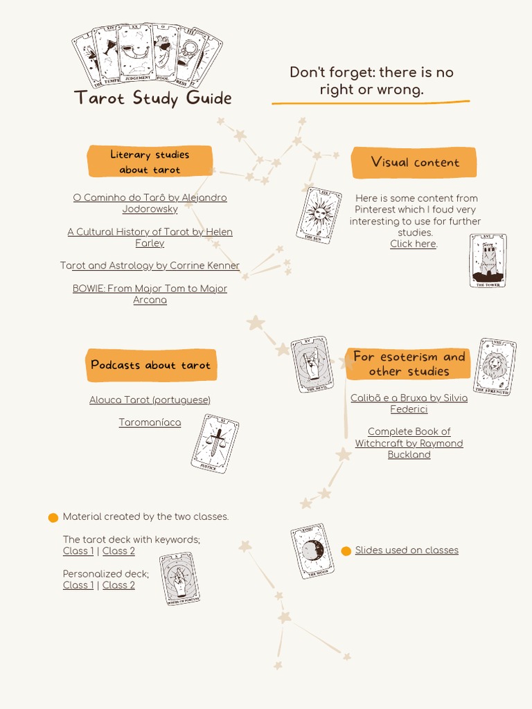 Tarot Study Resources and Guides | PDF