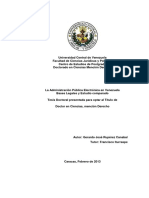 Tesis La A.P en Venezuela Bases Electronic y Estudio Compa Gerardo Rupere