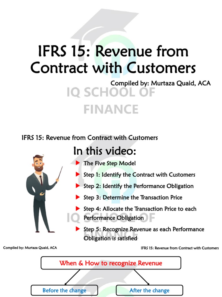 IFRS 15: Revenue Recognition Guide | PDF | License | Prices