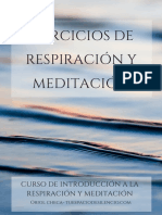 Te Cnicas de Respiracio N y Meditacio N