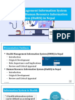 HuRIS and HMIS in Nepal