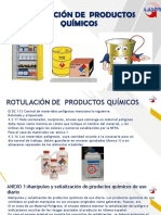 Rotulación de Productos Químicos.