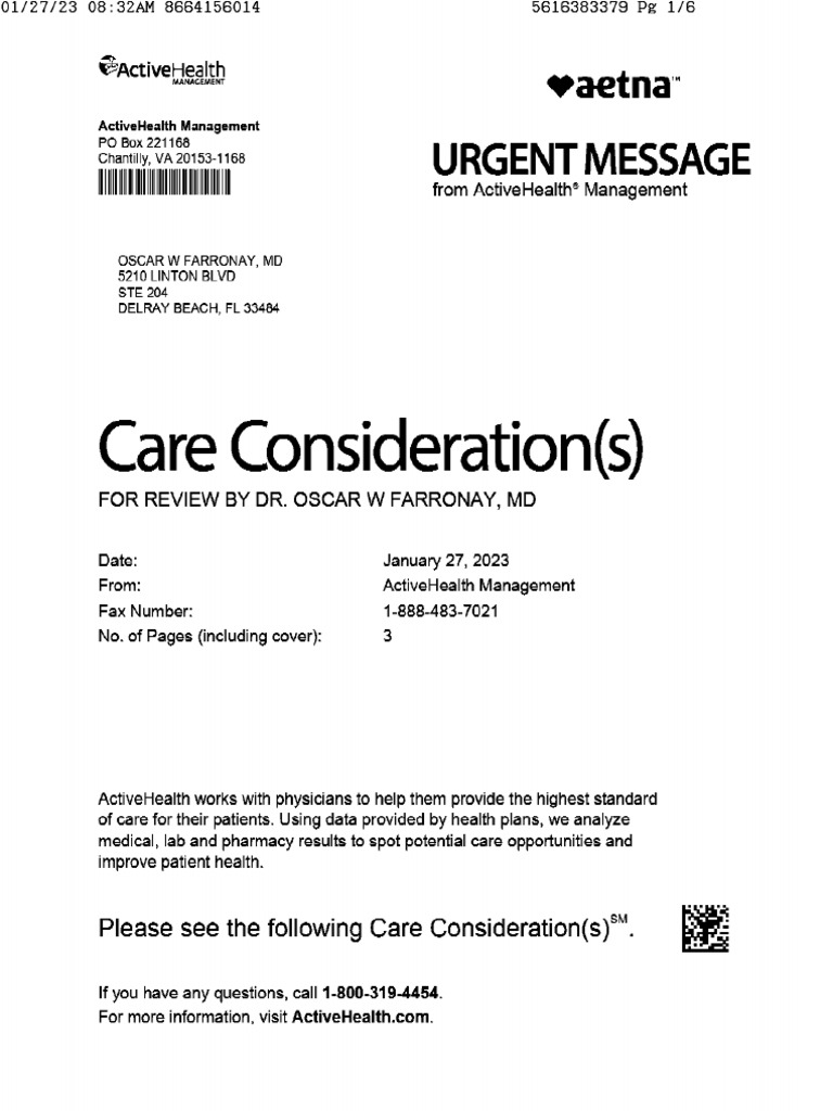 PROVIDER BULLETIN FROM AETNA PDF