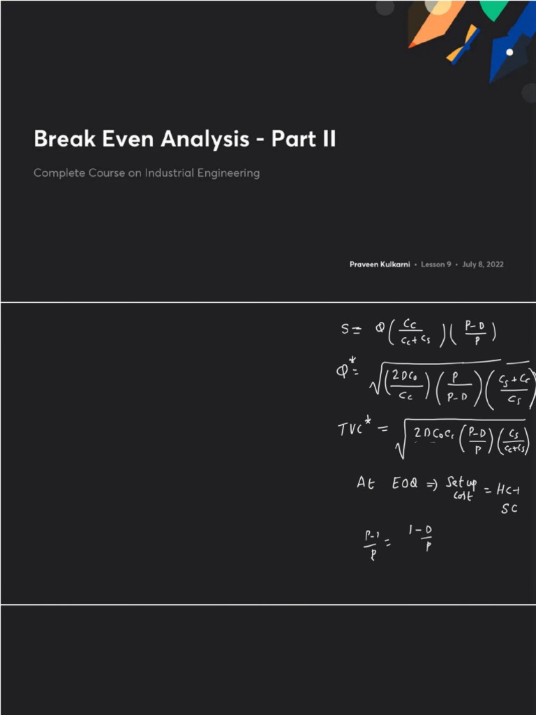 Mastering Break Even Analysis Dont Forget This Crucial Factor - 25zpdnb
