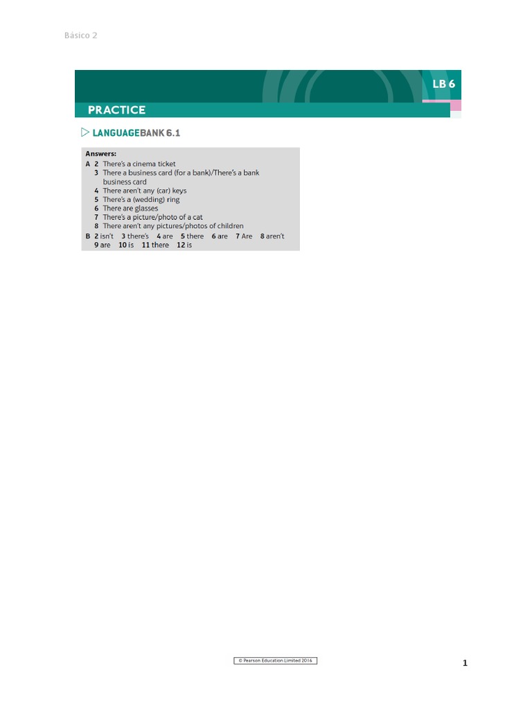 Answer Key Homework 1 | PDF