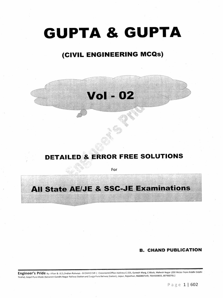 Gupta and Gupta Vol 2 PDF