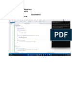Assignment 7