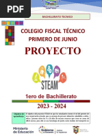 PROYECTO STEAM 1ro Docx - para Combinar