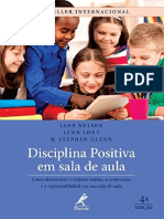 Resumo Disciplina Positiva em Sala de Aula Jane Nelsen Lynn Lott H Stephen Glenn