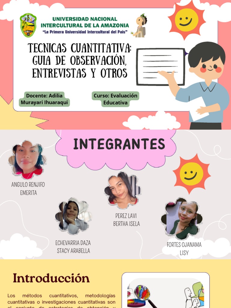 Técnicas Cuantitativas en Educación | PDF | Evaluación | Investigación ...