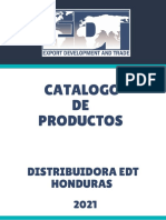 Catálogo de Productos Distribuidora EDT Honduras 2021