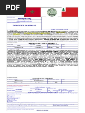 Ucc1 Financing Statement Westover Village (the Reformation)
