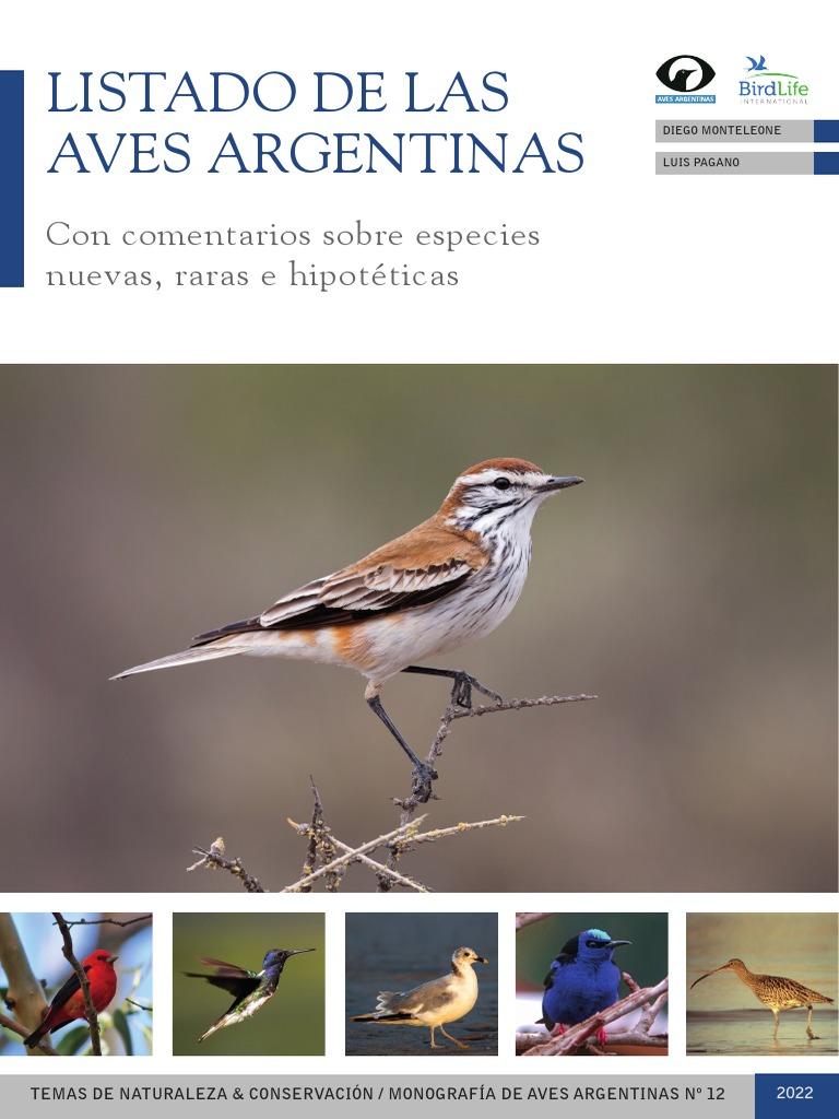 Listado De Las Aves Argentinas PDF