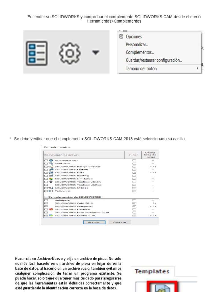 Configuración de Tool Crib en SOLIDWORKS | PDF | Negocios | Tecnología