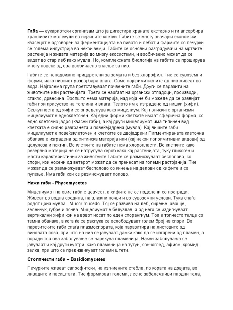 Габи | PDF