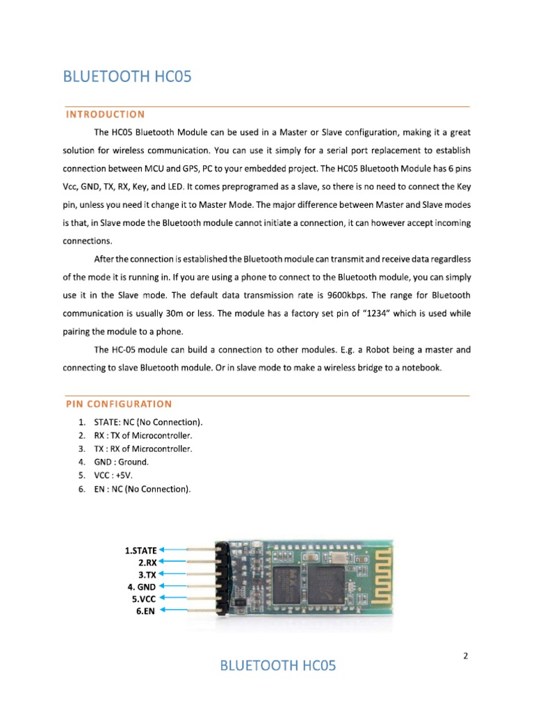 Bluetooth Module | PDF