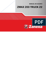 Zanella Z Max 200 Truck z2 User Manual