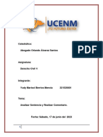 Analisis de Sentencia - Yudy Marisol Berrios - Civil V - 082811