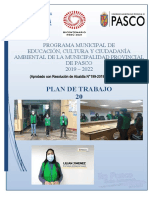 Plan de Trabajlo Munieducca