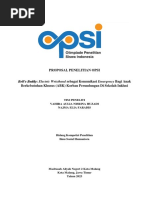 Proposal Penelitian Opsi 2024 | PDF
