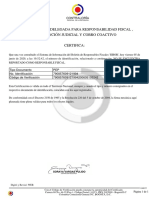 La Contraloría Delegada para Responsabilidad Fiscal, Intervención Judicial Y Cobro Coactivo