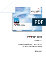 PVsol Basico - Dimensionamiento y Simulación de Sistemas Fotovoltaicos