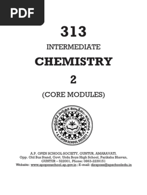 Chemistry E.M Vol II | PDF