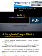 Aula 03 - EL5 - Geração de Energia Elétrica