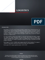 Bleek Logistics Profile