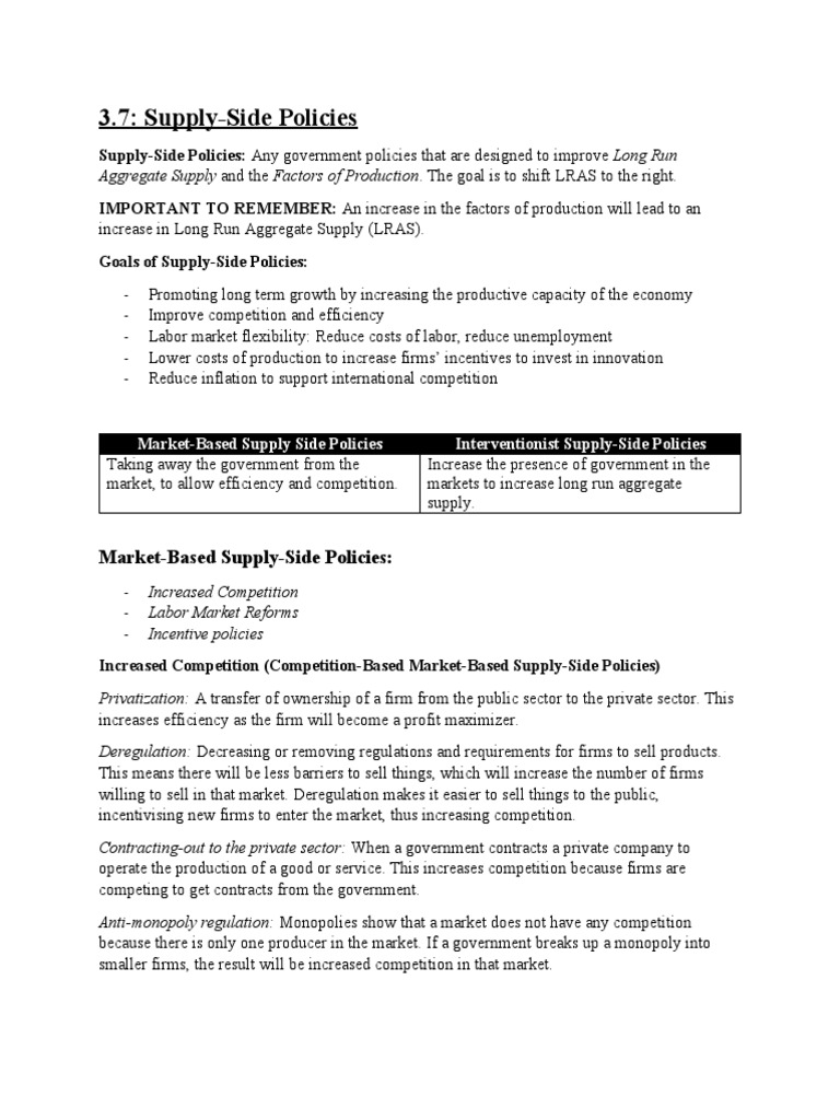 3.7 Supply Side Notes PDF