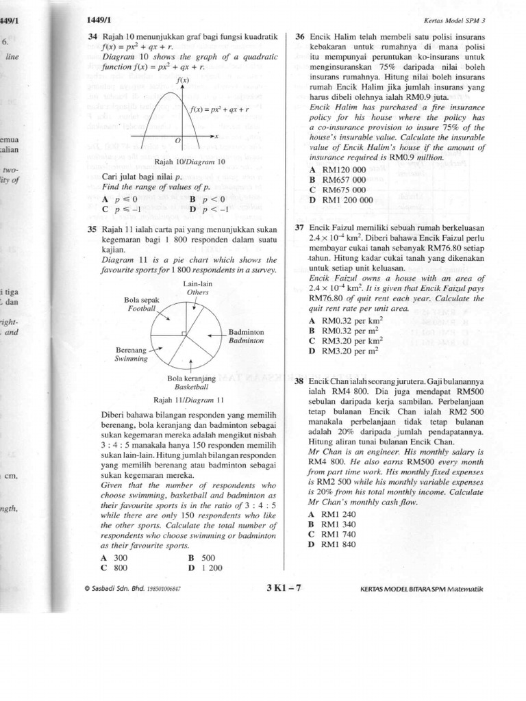 Latihan Matematik Pdf