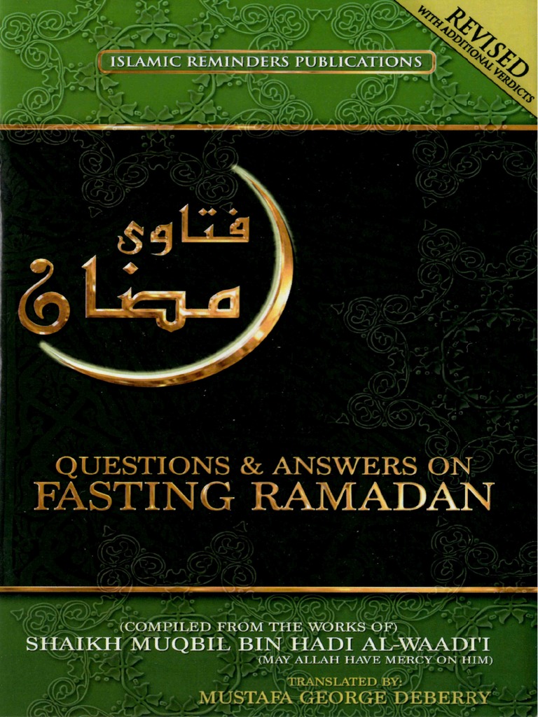 QA On Fasting Ramaḍān Sh. Muqbil Al Wādiī | PDF