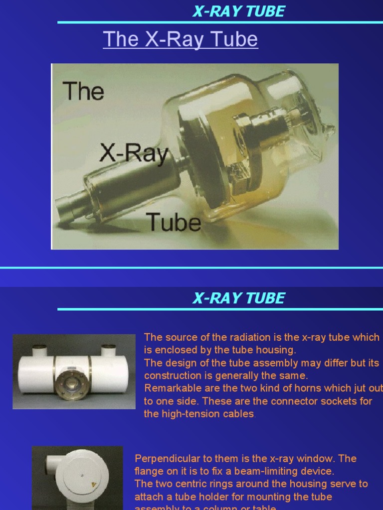 X Ray Tube PDF Vacuum Tube X Ray