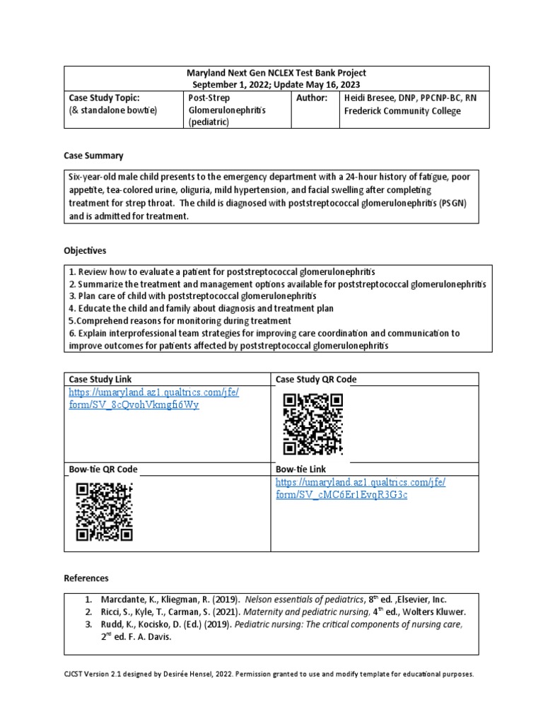 Poststreptococcal Glomerulonephritis Pediatric PDF
