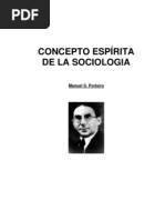 Concepto Espirita de La Sociologia