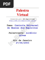 Controle Universal Do Ensino Dos Espíritos