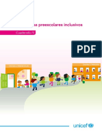 Programas Preescolares Inclusivos - UNICEF
