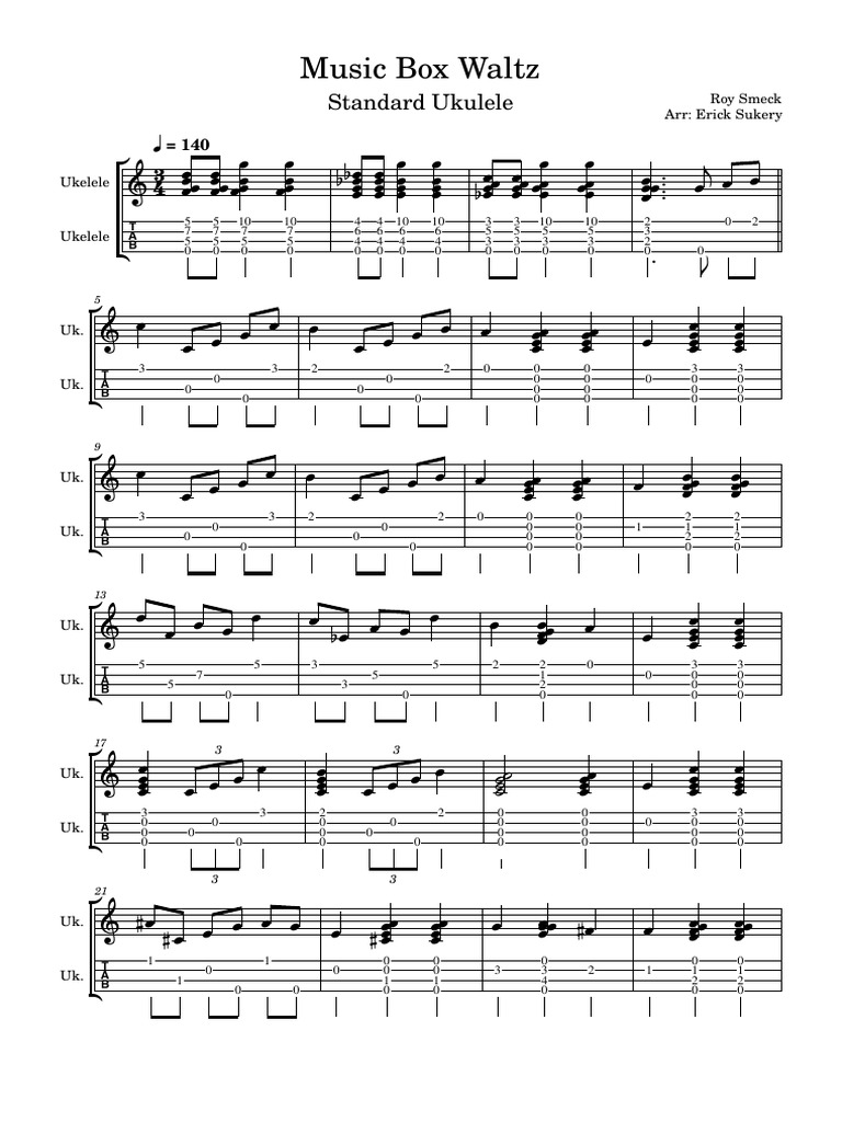 Music Box Waltz PDF