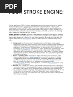 Four Stroke Engine